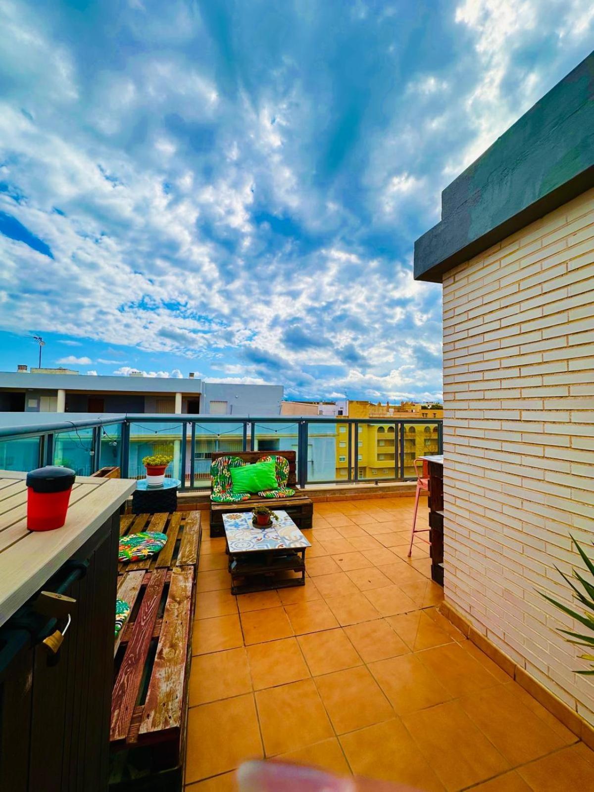 Attic Terrace 360 Moncofa Appartement Moncófar Buitenkant foto